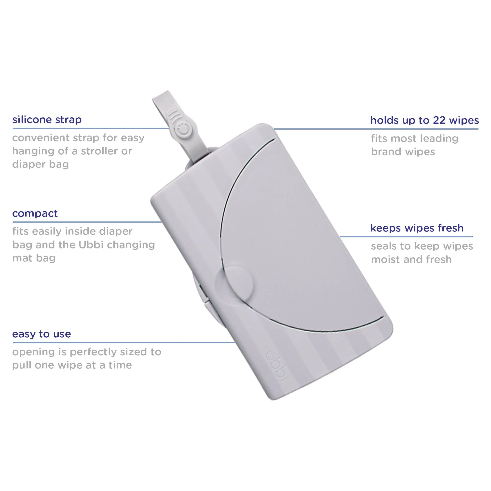 Ubbi On-the-Go Wipes Dispenser