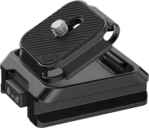 ULANZI Uka Camera Quick Release Plate and Base Kit C007, Camera Tripod Plate, Uka Stabilizer Quick-Release Kit, Effortless Setup & Secure Mount for DJI RS2/3/4, F38 & Arca-Swiss