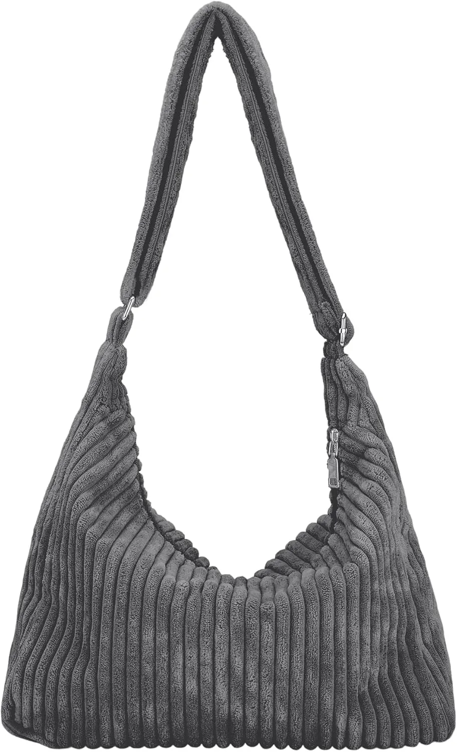 Ulisty Women Corduroy Hobo Bag Adjustable Strap Shoulder Bag Crossbody Bag Casual Purse Tote Bag Handbag