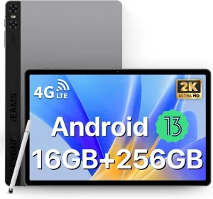 UMIDIGI A15 Tab Tablet, 2K Vivid 11 inch FHD  Large Touch Screen Android 13 Tablets 2024, 16(8 8) GB 256GB 1TB Expand with Octa-Core Processor, 7500mAh with 20W Fast Charging, 13MP 8MP
