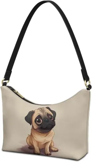 Underarm Shoulder Bag for Women Clutch Purse Handbag Pu Leather Tote Hobo Bag with Zipper Closure