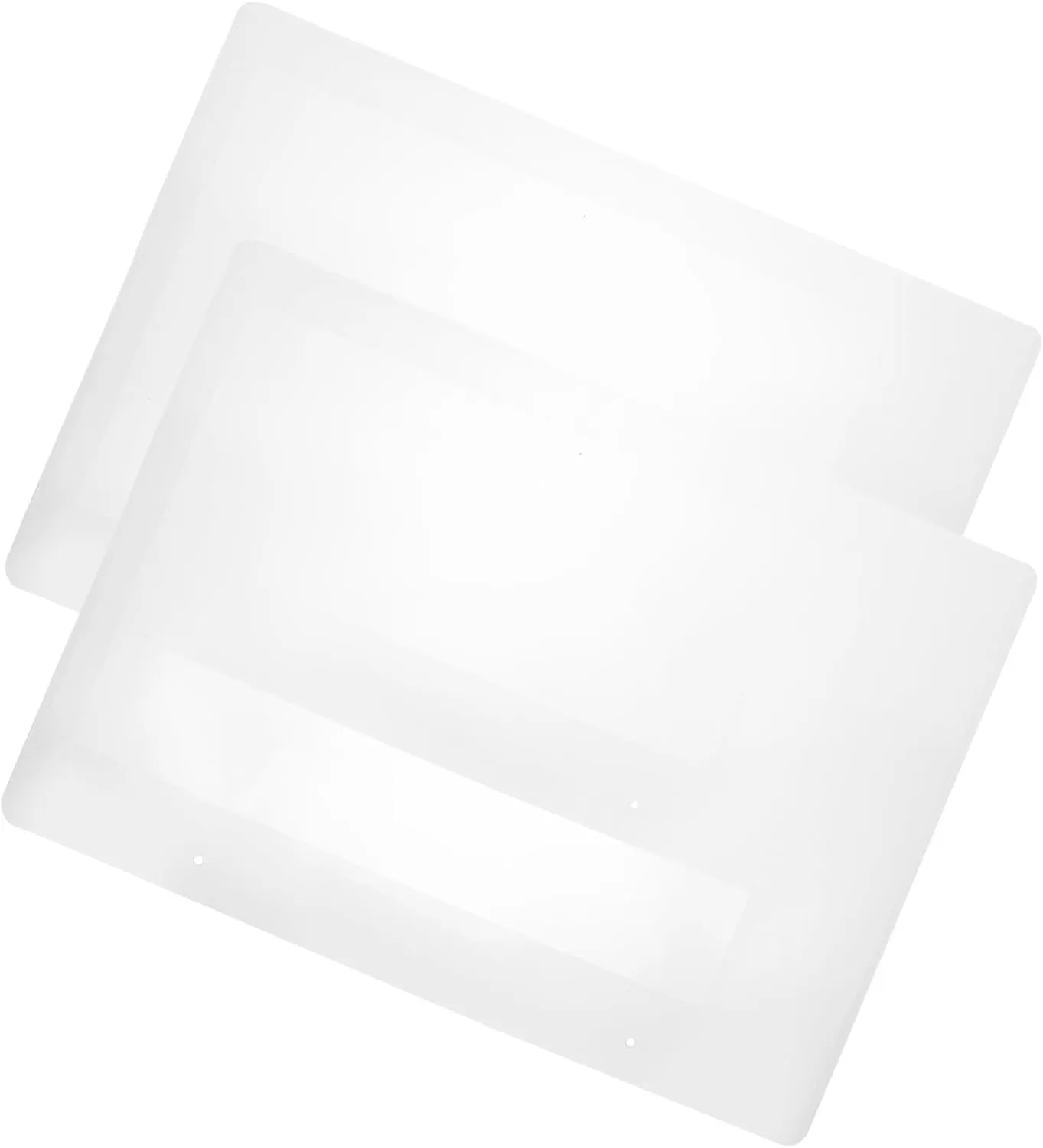 Uonlytech 2Pcs Transparent Document File Holder Bag Multi Function Organizer for Papers Material for Office School and Travel Document Storage