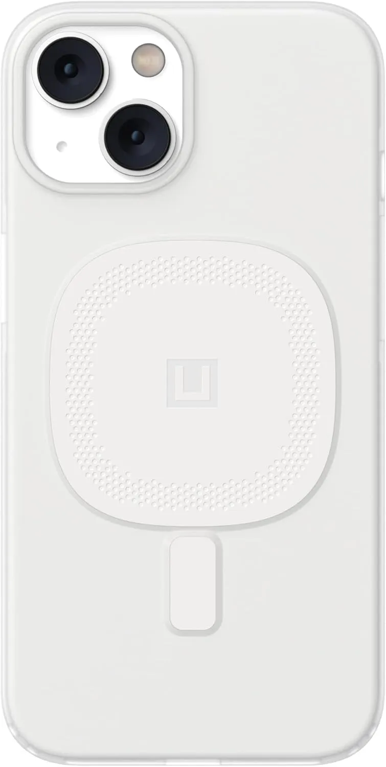 URBAN ARMOR GEAR [U] by UAG Designed for iPhone 14 Case White Marshmallow 6.1" Lucent 2.0 Built-in Magnet Compatible with MagSafe Charging Slim Lightweight Opaque Protective Cover