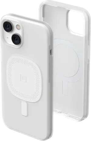 URBAN ARMOR GEAR [U] by UAG Designed for iPhone 14 Case White Marshmallow 6.1" Lucent 2.0 Built-in Magnet Compatible with MagSafe Charging Slim Lightweight Opaque Protective Cover