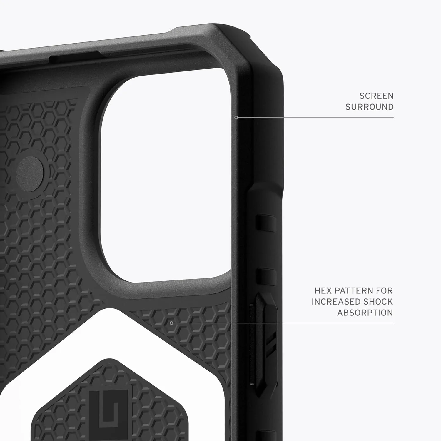 URBAN ARMOR GEAR UAG Case [Update Ver] Compatible with iPhone 15 Pro Case 6.1" Pathfinder Black Built-in Magnet Compatible with MagSafe Charging Rugged Military Grade Dropproof Protective Cover