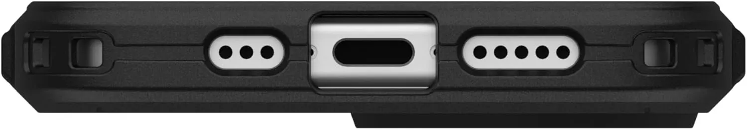 URBAN ARMOR GEAR UAG Designed for iPhone 16 Case 6.1" Civilian - Compatible with MagSafe Charging Rugged Slim Sleek Shockproof Anti-Slip Military Grade Protective Cover, Black