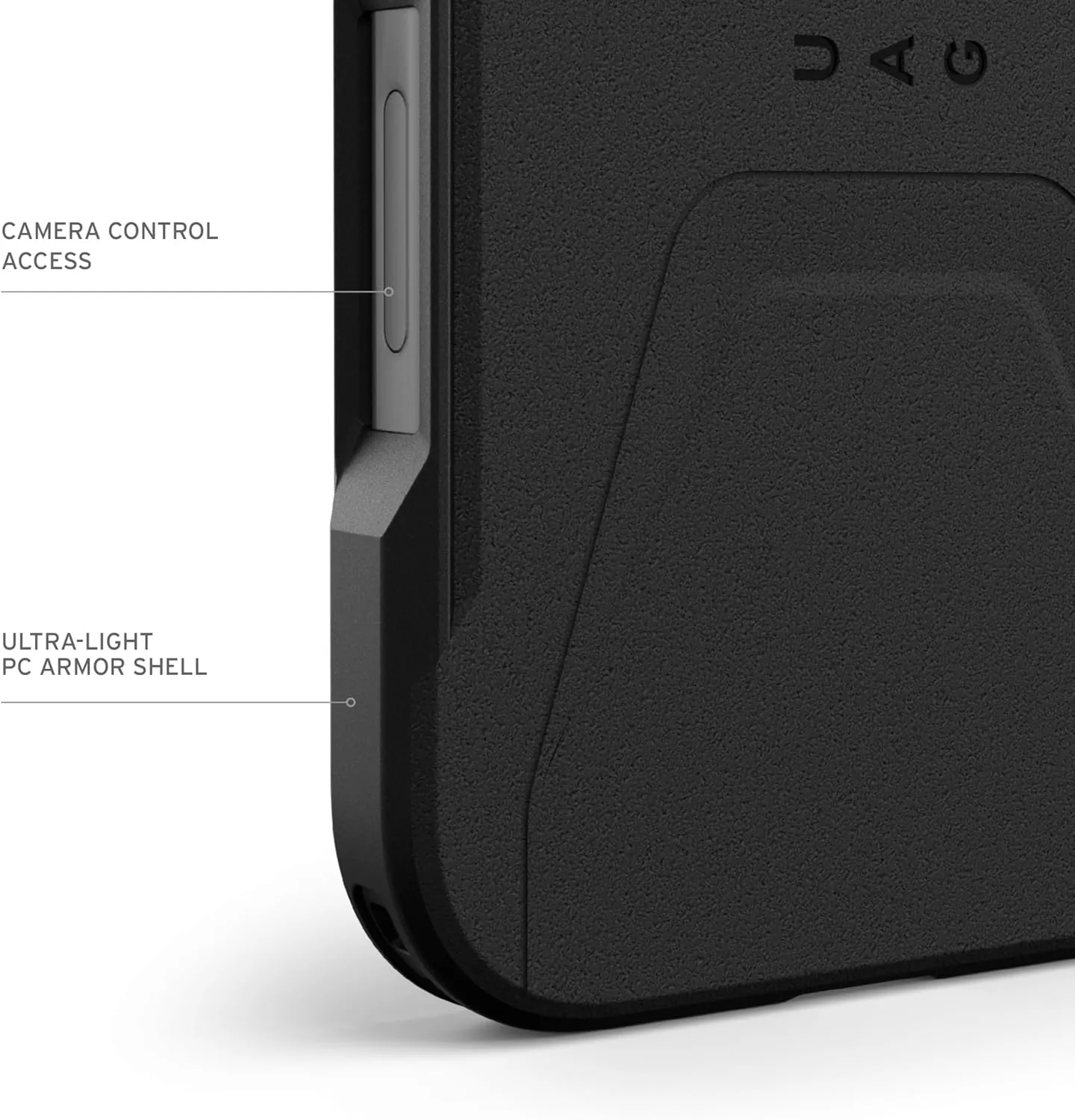 URBAN ARMOR GEAR UAG Designed for iPhone 16 Case 6.1" Civilian - Compatible with MagSafe Charging Rugged Slim Sleek Shockproof Anti-Slip Military Grade Protective Cover, Black