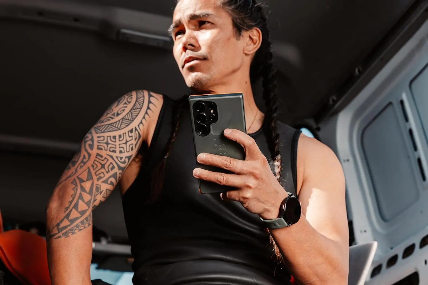 URBAN ARMOR GEAR UAG Designed for Samsung Galaxy S24 Ultra Case 6.8" Monarch, Pathfinder, Plyo, Plasma, Civilian Rugged Military Drop-Proof Impact Resistant Non-Slip Protective Cover