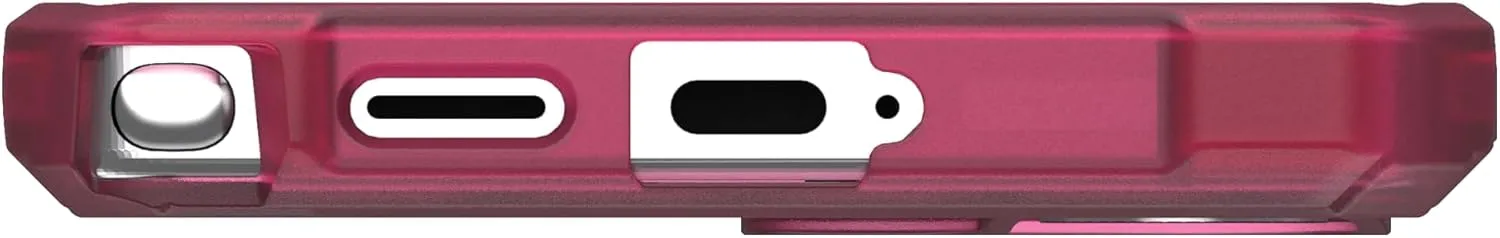 URBAN ARMOR GEAR UAG Designed for Samsung Galaxy S25 Ultra Case 6.8" Essential Armor - Compatible with Magnetic Charging Rugged Military Drop Tested Anti-Slip Protective Cover, Berry