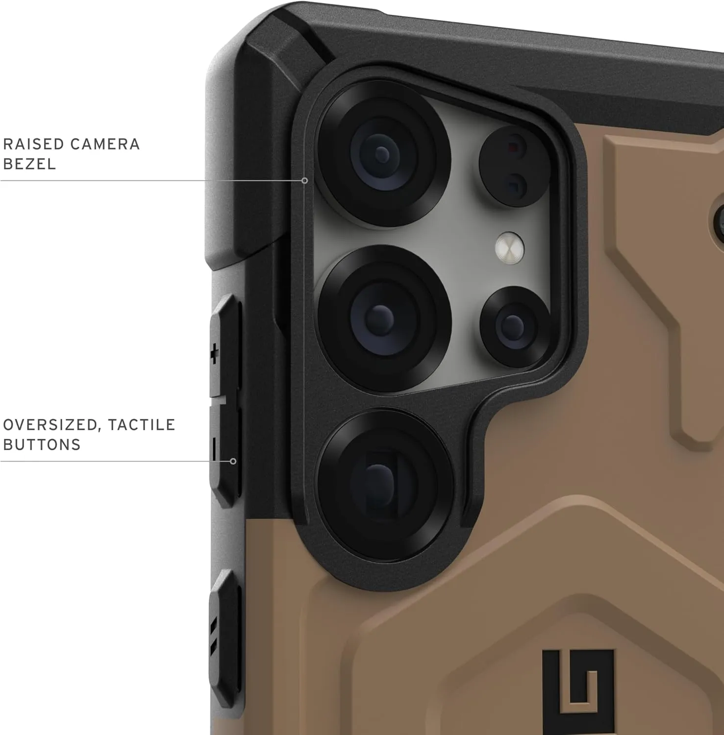 URBAN ARMOR GEAR UAG Designed for Samsung Galaxy S25 Ultra Case 6.8" Pathfinder - Compatible with Magnetic Charging Armor Shell Impact-Resistant Rugged Military Grade Protective Cover, Dark Earth
