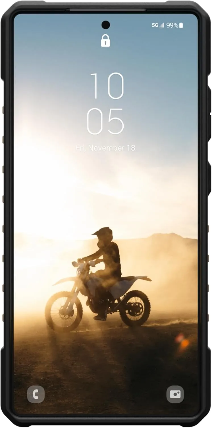 URBAN ARMOR GEAR UAG Designed for Samsung Galaxy S25 Ultra Case 6.8" Pathfinder - Compatible with Magnetic Charging Armor Shell Impact-Resistant Rugged Military Grade Protective Cover, Dark Earth