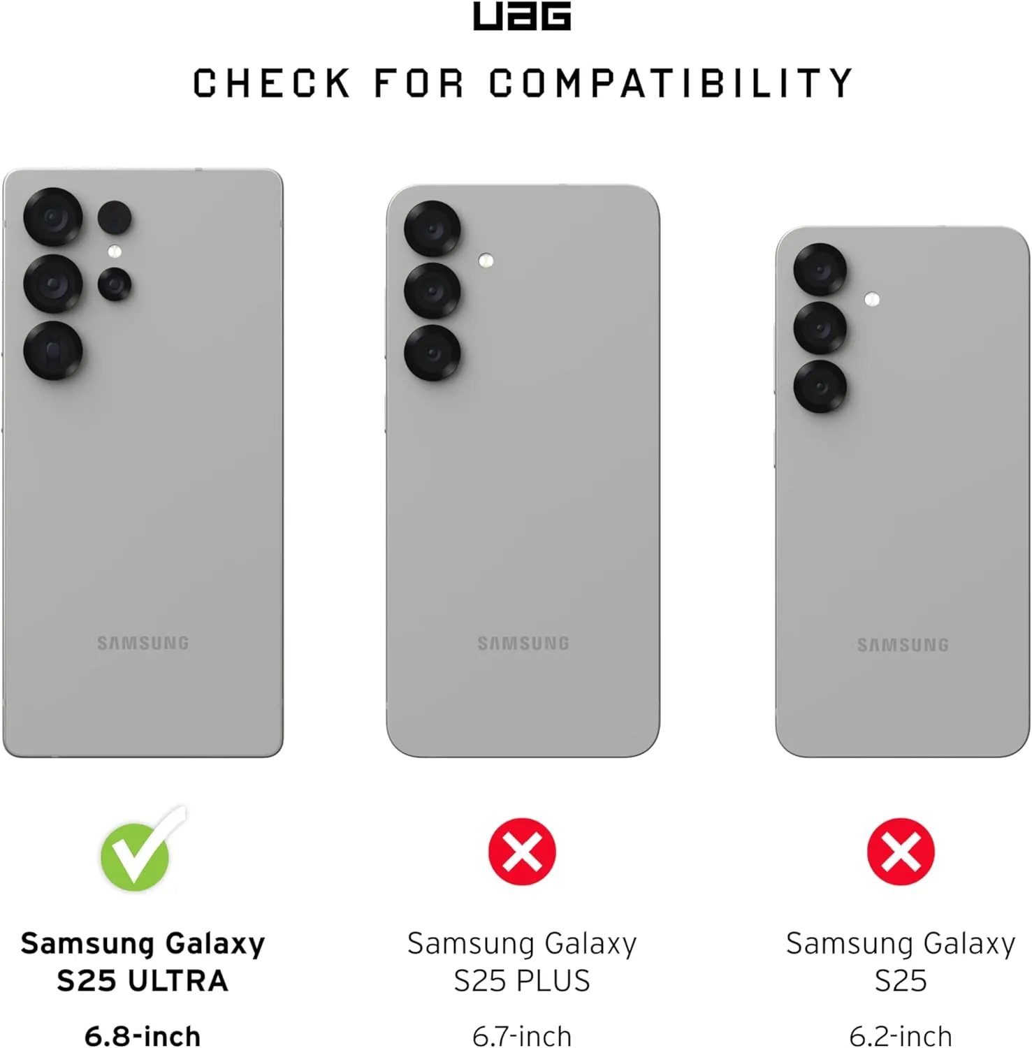 URBAN ARMOR GEAR UAG Designed for Samsung Galaxy S25 Ultra Case 6.8" Pathfinder - Compatible with Magnetic Charging Armor Shell Impact-Resistant Rugged Military Grade Protective Cover, Dark Earth