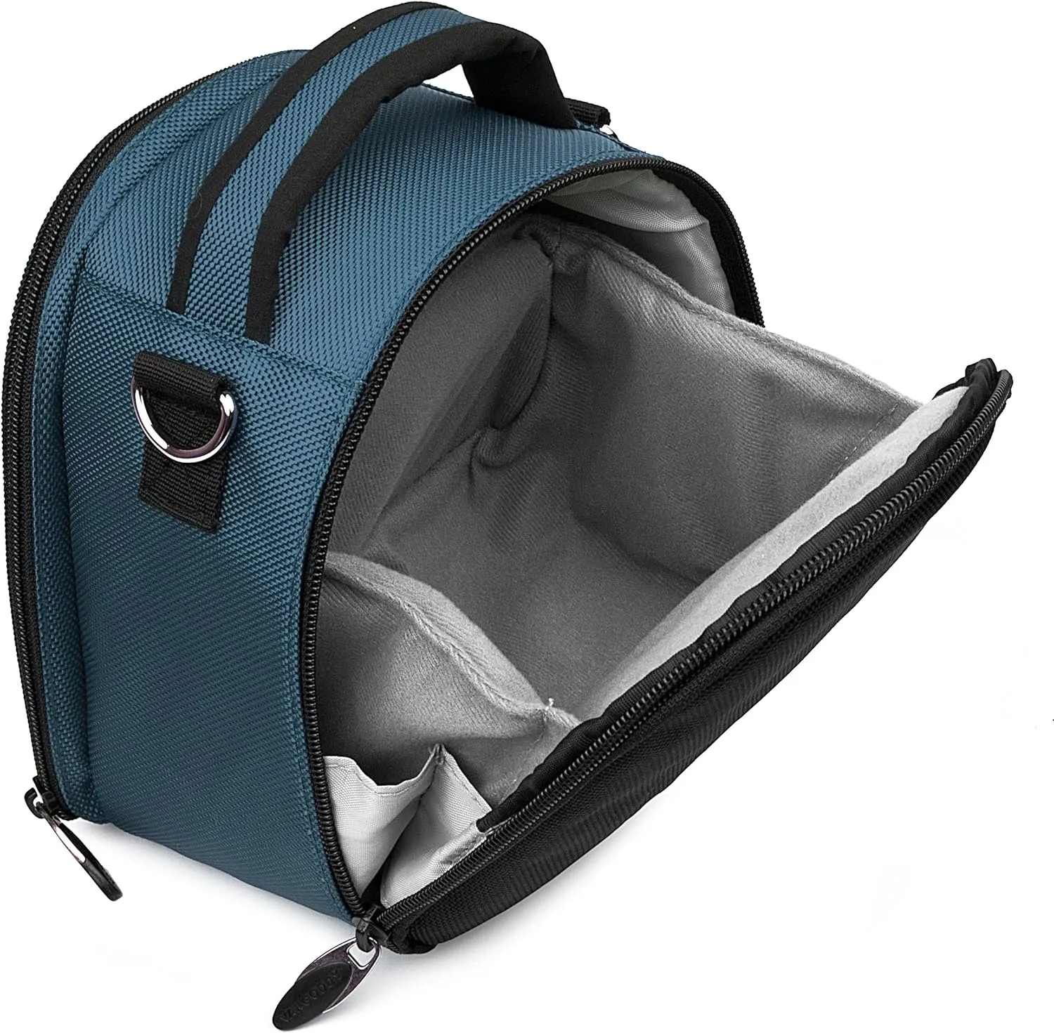 Vangoddy Laurel Navy Blue Carrying Case Bag for Leica SL-System, M-System, Q, APS-C System, X, Compact