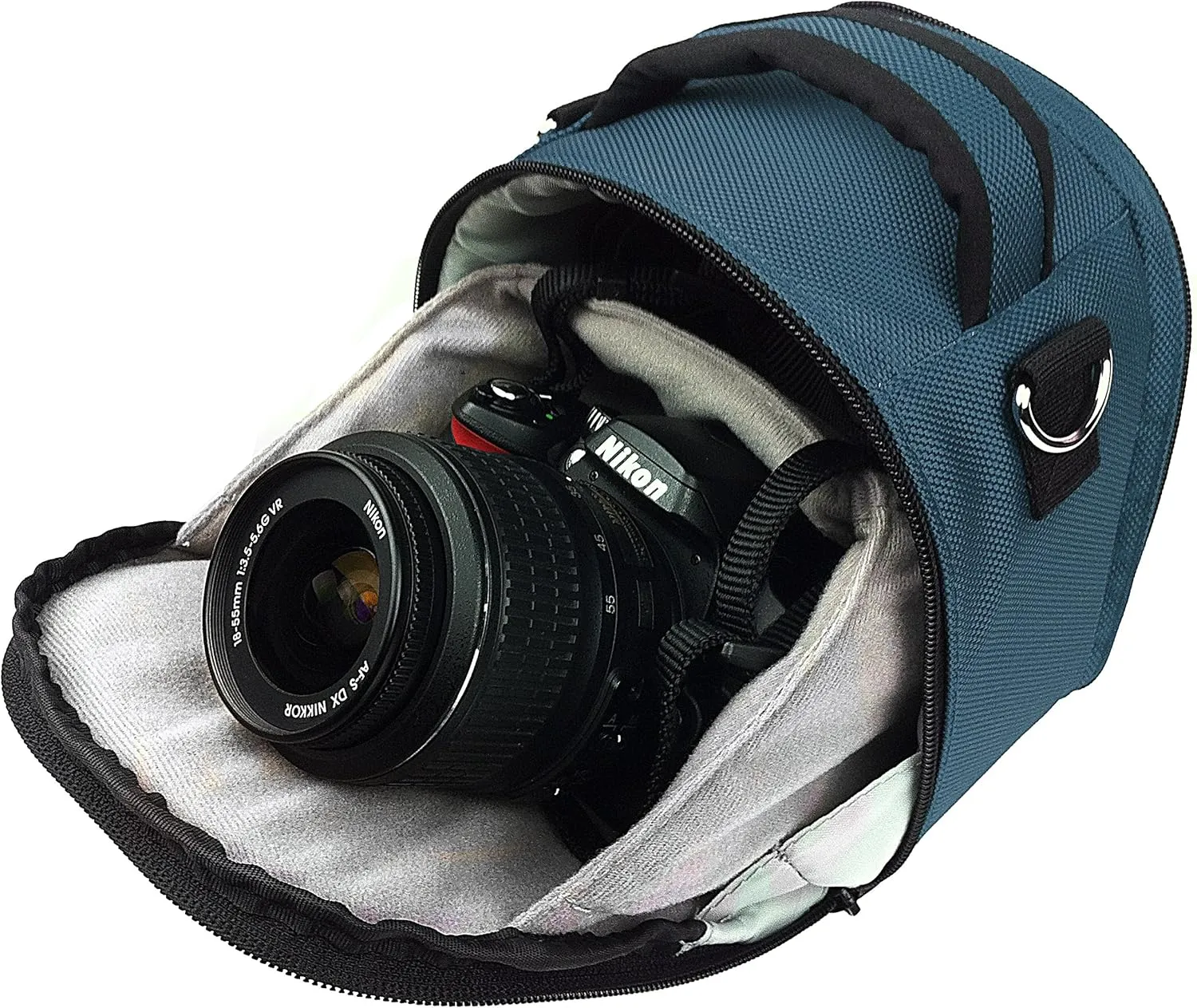 Vangoddy Laurel Navy Blue Carrying Case Bag for Leica SL-System, M-System, Q, APS-C System, X, Compact
