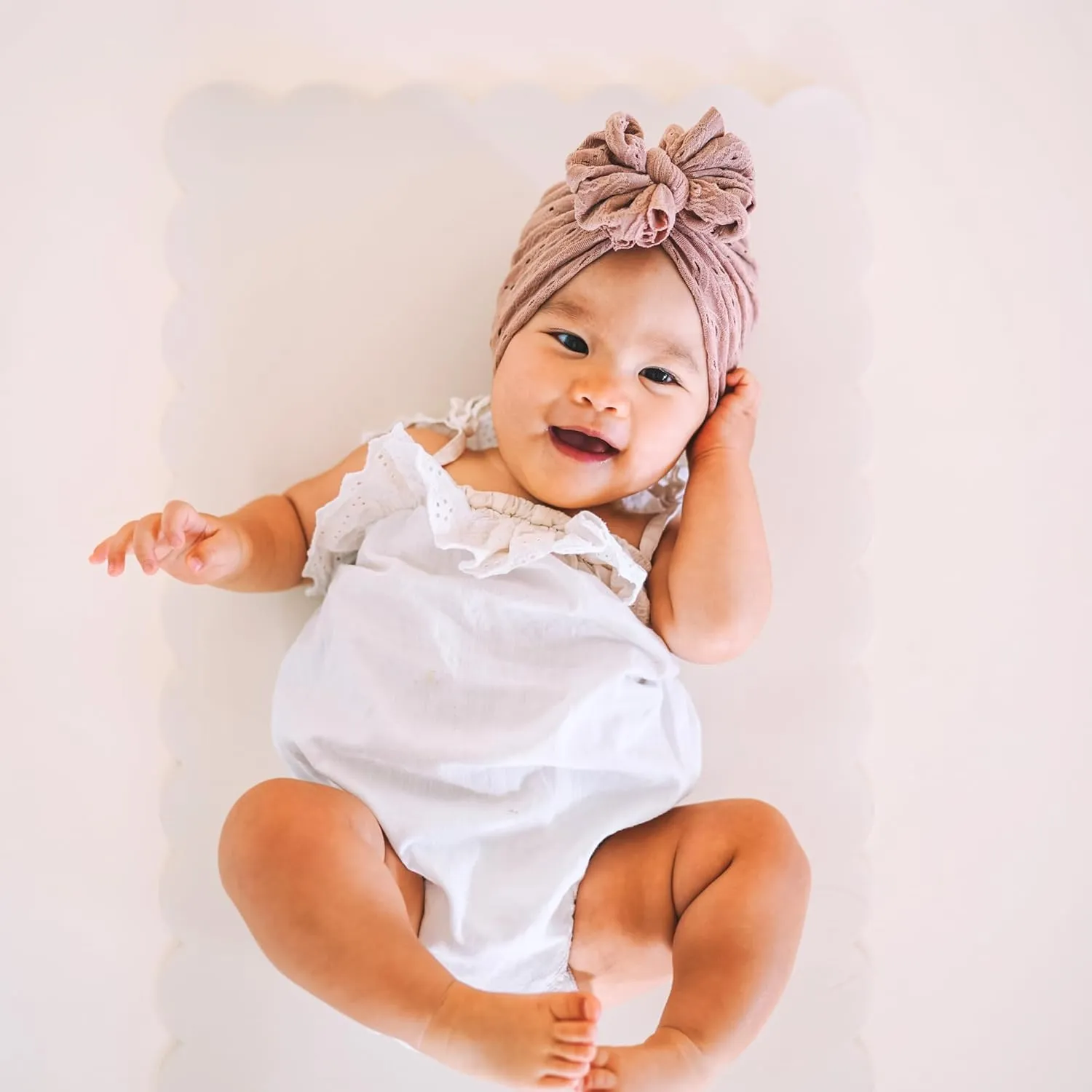 Vegan Leather Baby Changing Mat (16 X 30 in) - Multipurpose Wipeable and Portable Diaper Changing Mat - Foldable Travel Changing Mat (Taupe)
