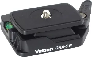 Velbon Quick Shoe QRA-5 N AZ Magnesium Lever Lock Shoe Plate Set, Compatible with DIN Standard Shoe Plates, QRA-5 System, AMZQRA-5N 0017915883017