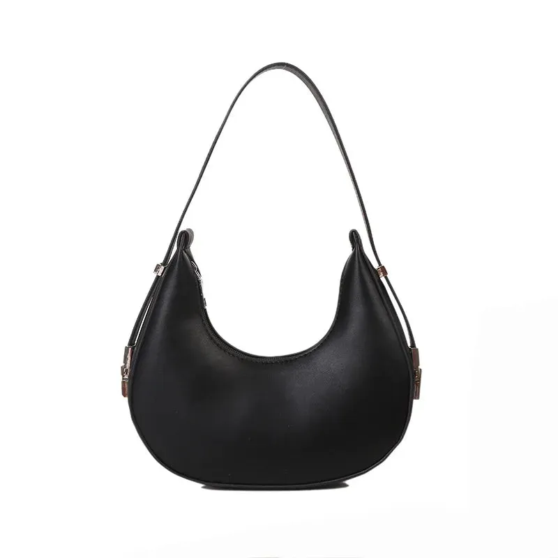 Veloria™ Luxe Half-Moon Hobo Bag