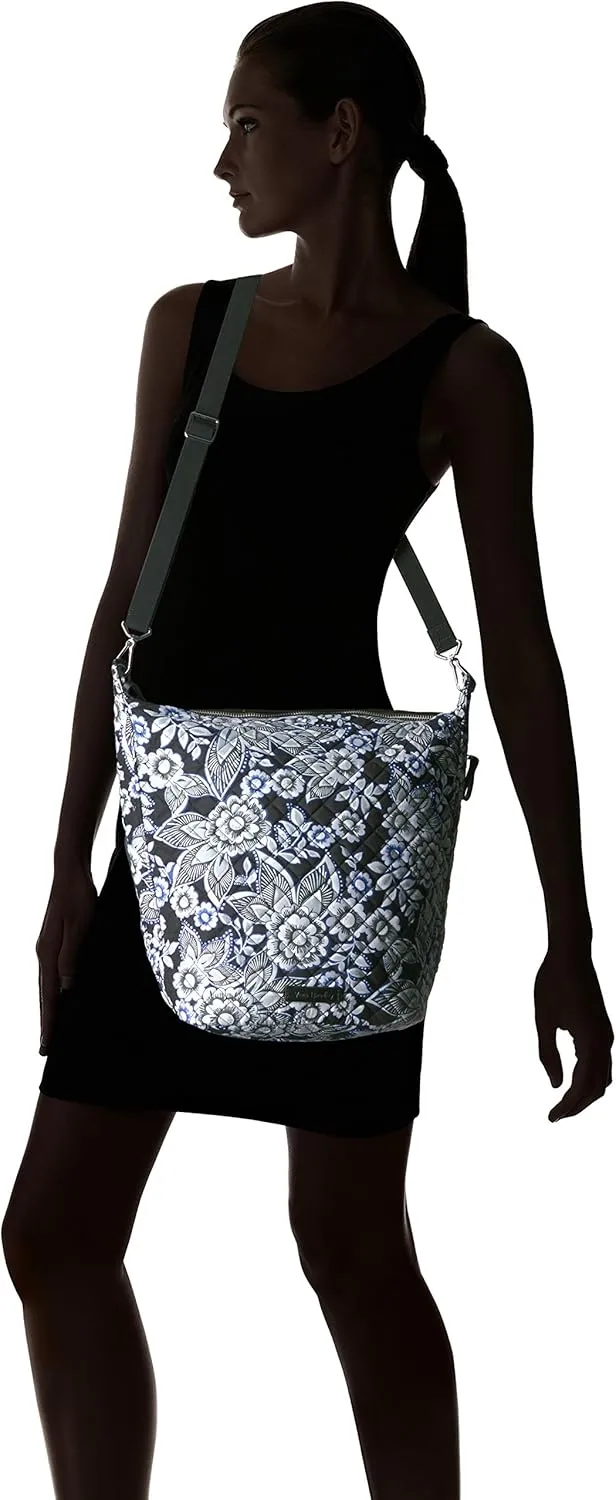 Vera Bradley Women's Cotton Carson Hobo Satchel Purse