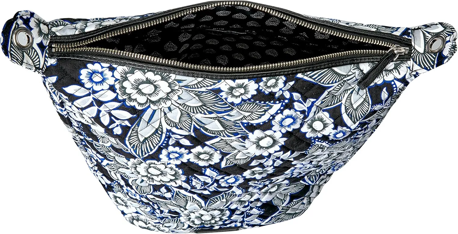 Vera Bradley Women's Cotton Carson Hobo Satchel Purse