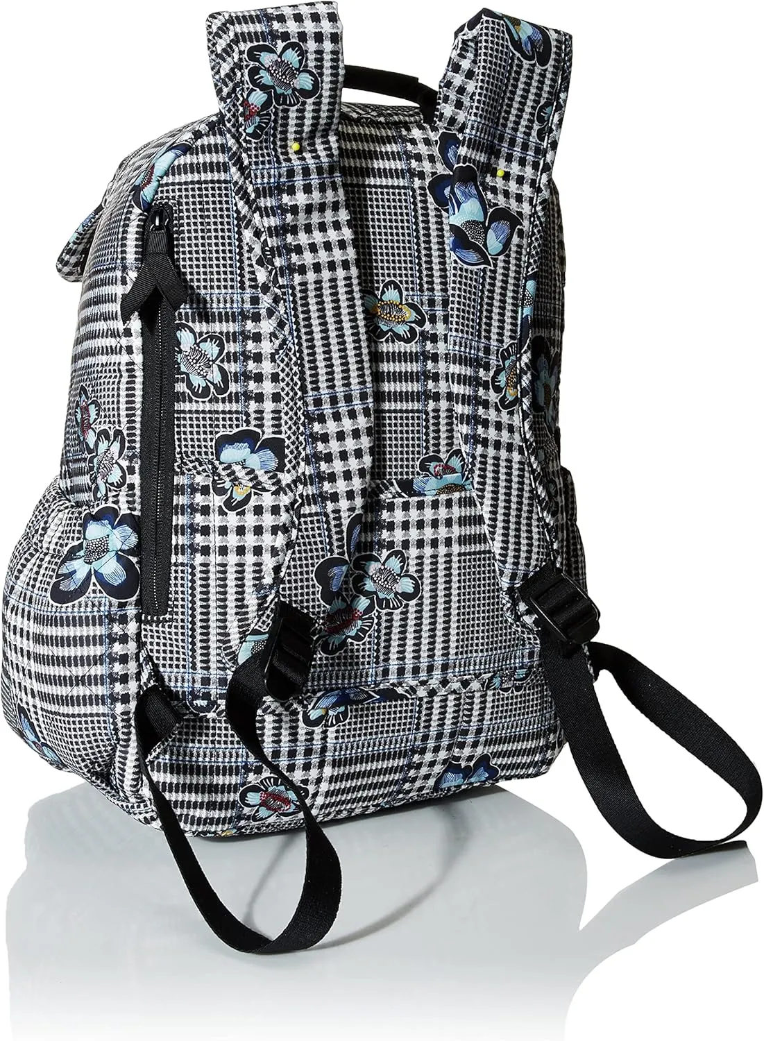Vera Bradley Women's Performance Twill Backpack Baby Diaper Bag, Bedford Plaid, One Size