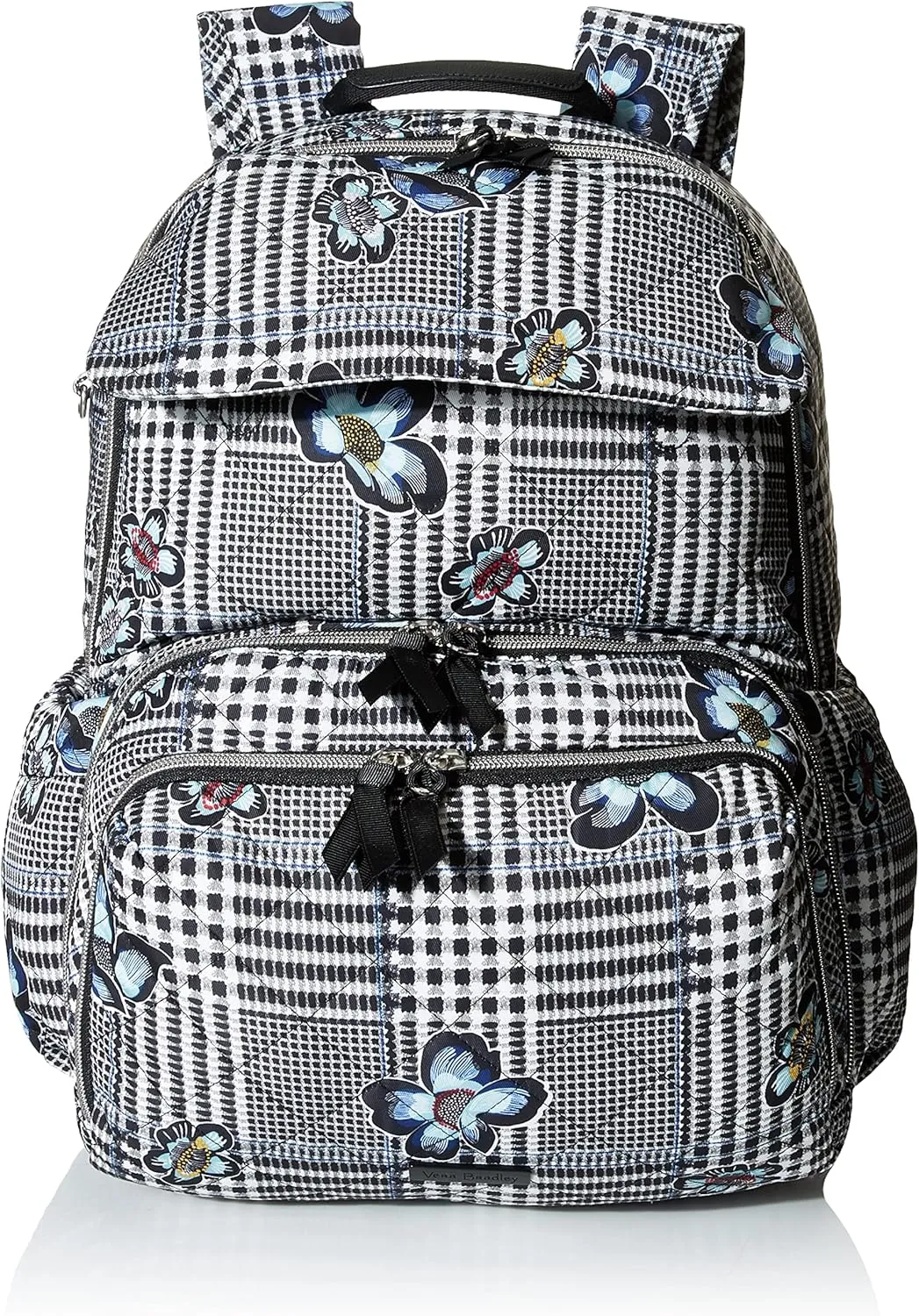 Vera Bradley Women's Performance Twill Backpack Baby Diaper Bag, Bedford Plaid, One Size