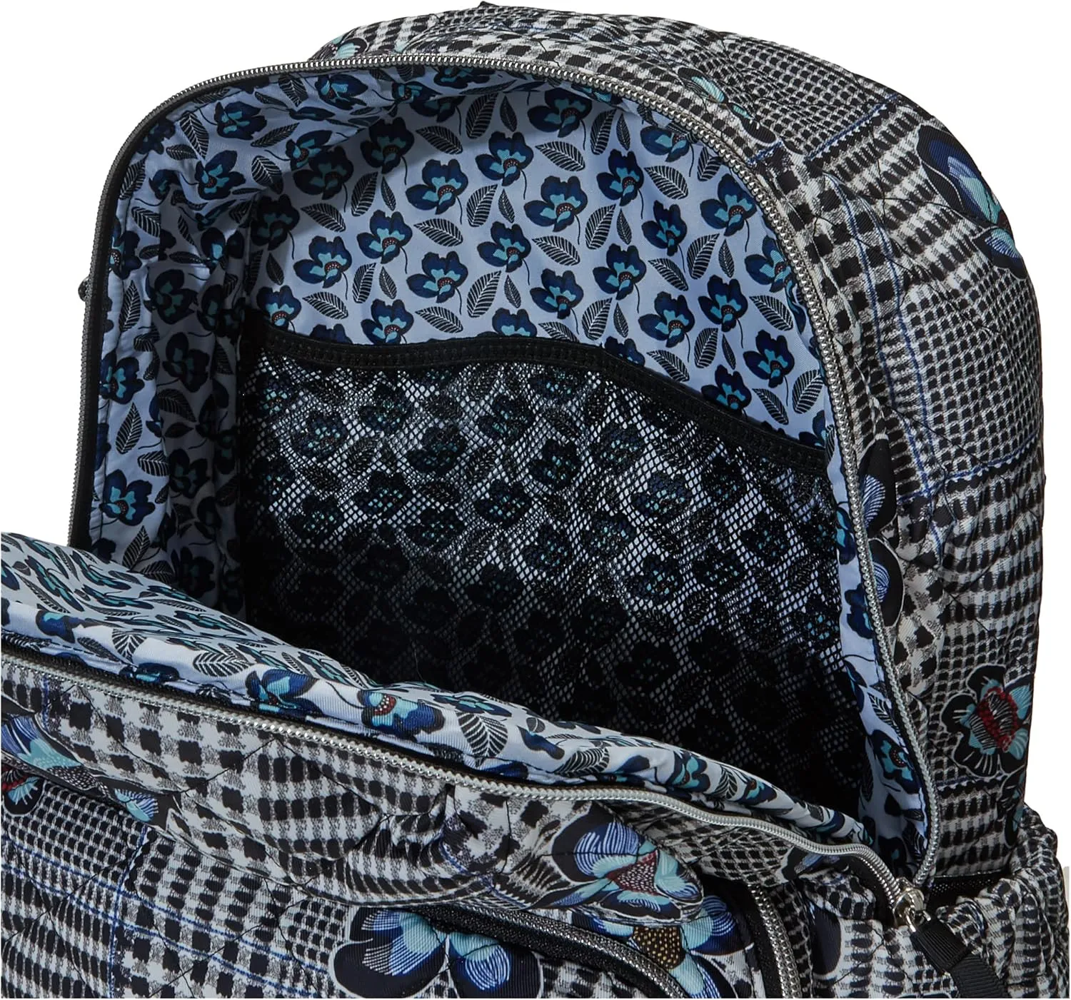 Vera Bradley Women's Performance Twill Backpack Baby Diaper Bag, Bedford Plaid, One Size