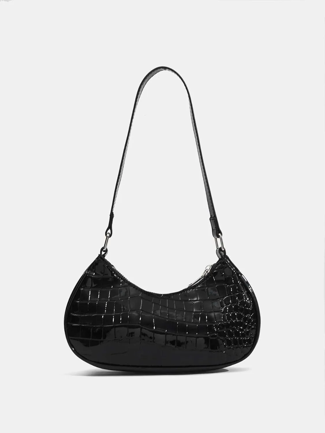 Verdusa Women's PU Leather Hobo Shoulder Bags Satchel Handbag Small Crossbody Bag