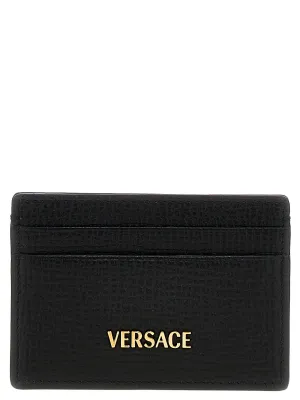 Versace 'Tag Logo' Card Holder