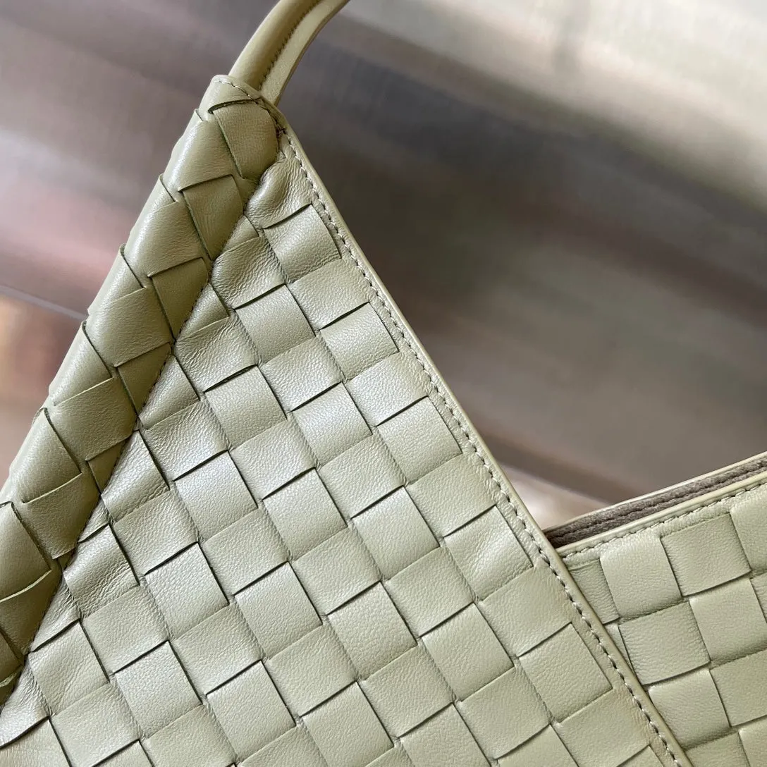 Vibrant GREY LAMBSKIN Veneta SARDINE Bottega 30 MINI SOLSTICE Low-price guarantee