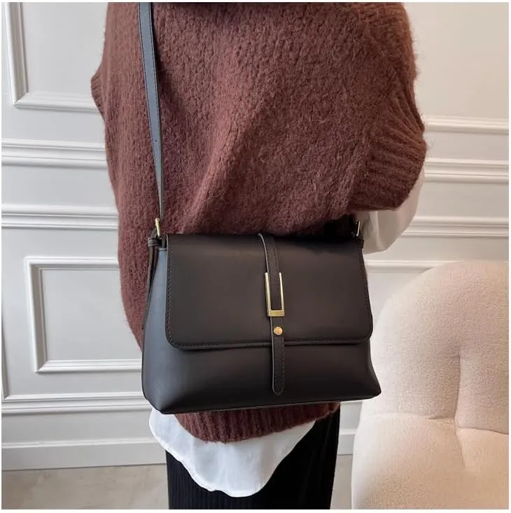 Vintage-Inspired Women's Large Shoulder Bag - Stylish Design, Adjustable Strap, Perfect for Everyday Use