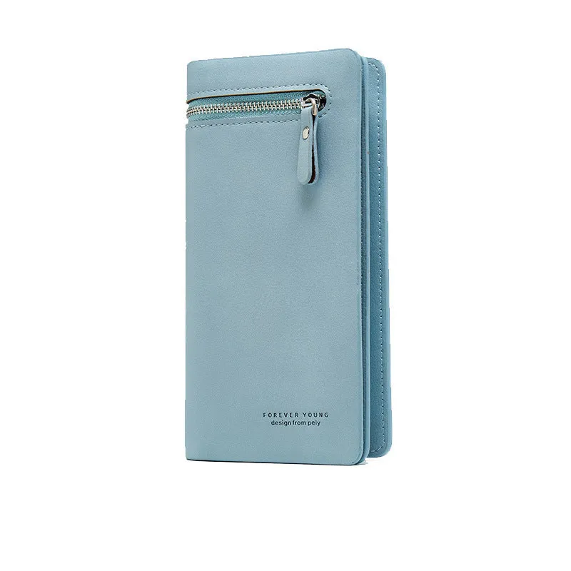 Wallet Female PU Leather Wallet Women's Clutch Leisure Purse Red Pink Style Women Wallets Long Coin Purse Card Holders Carteras