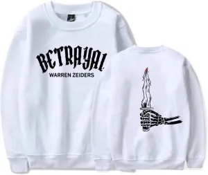 Warren Zeiders Merch Betrayal Bella Canvas Crewneck Men Women Long Sleeve Pullover