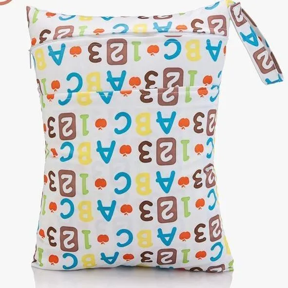 Washable Cloth Diaper Waterproof Wet Bag On Sale