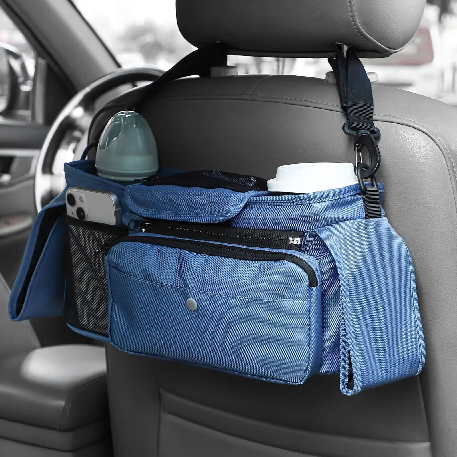 Waterproof Diaper and Bottle Bag for Strollers Organizer