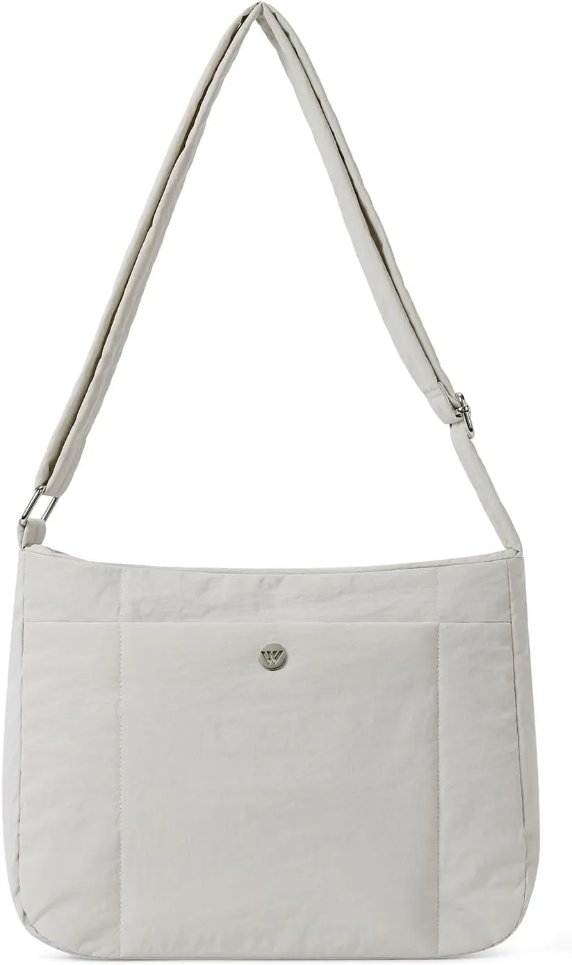 WESTBRONCO Small Crossbody Bags for Women Nylon with Adjustable Strap, Mini Crossbody Purse, Shoulder Bag Traveling Workout