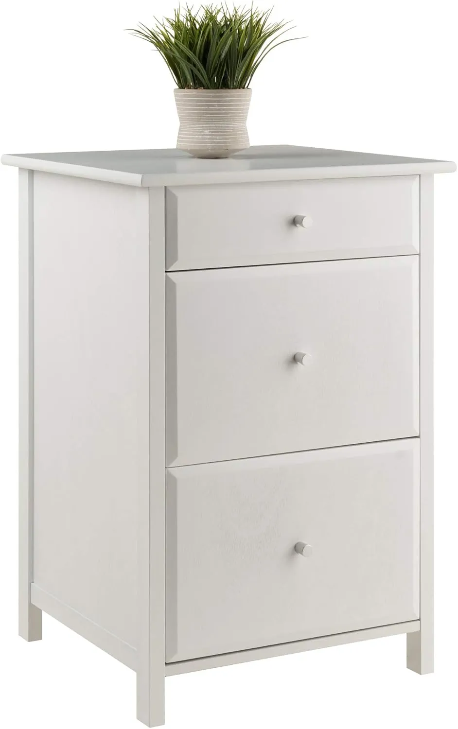Winsome Delta File Cabinet White Home Office