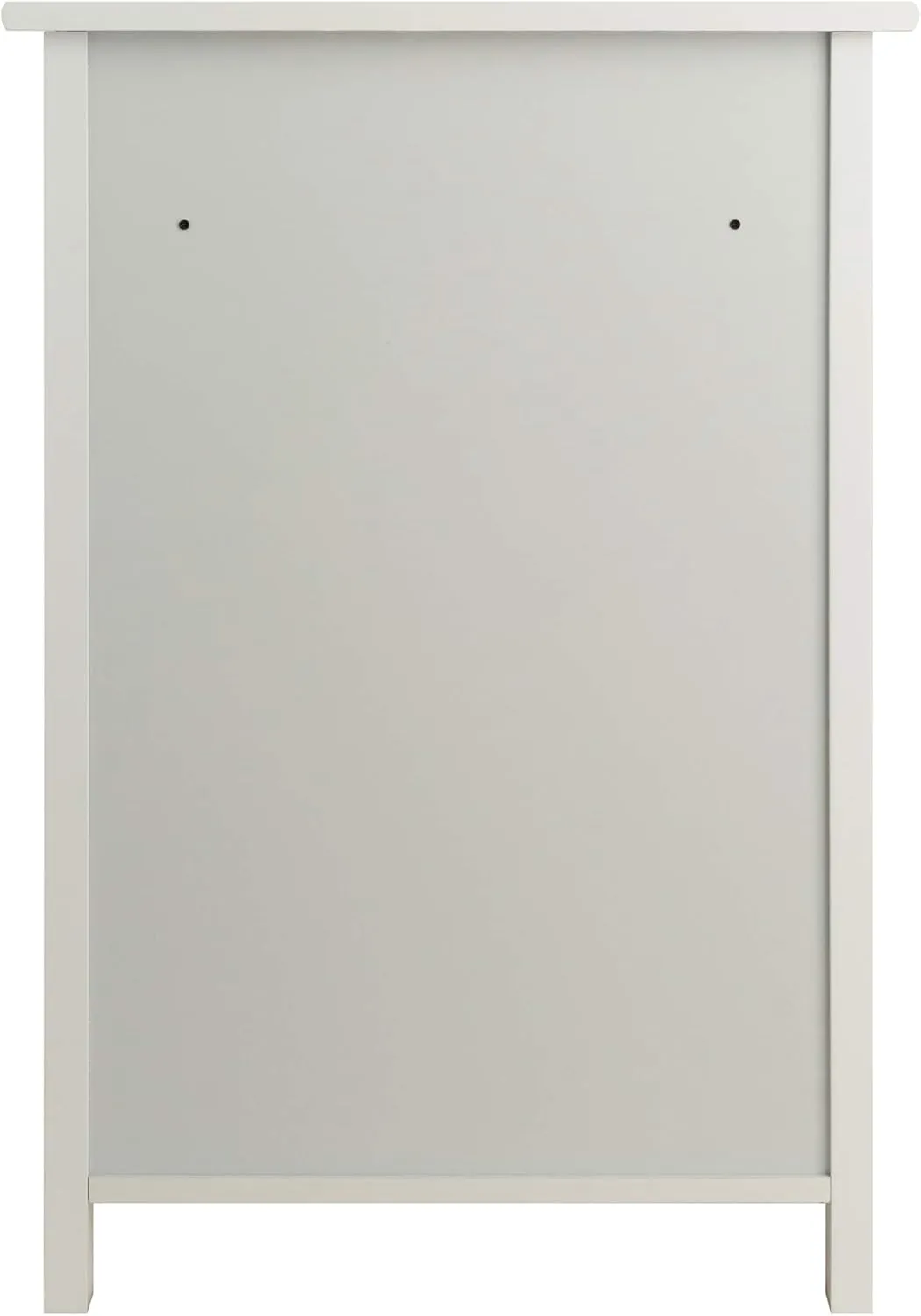 Winsome Delta File Cabinet White Home Office
