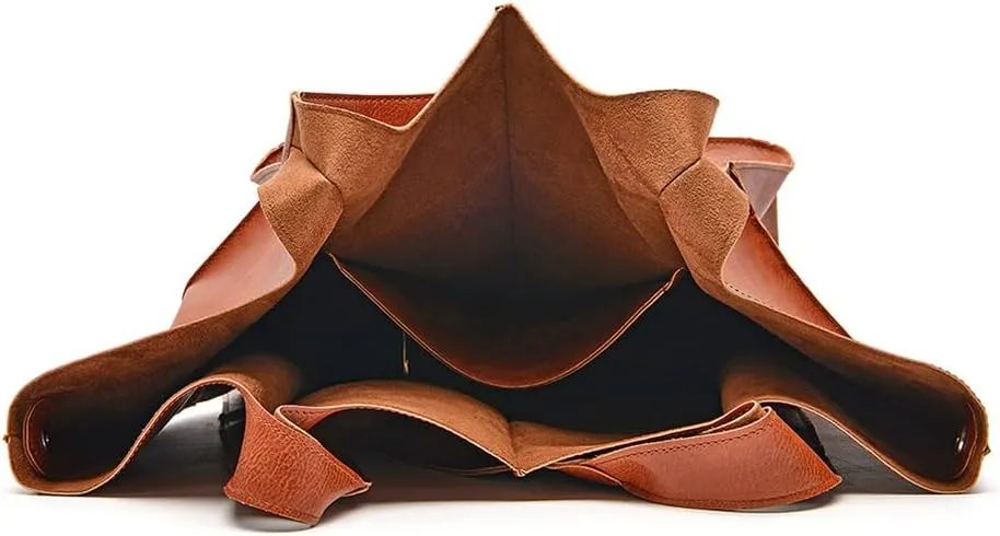 Women Big Hobo Handbag Leather Shoulder Bag Work Large Capacity Tote Purses