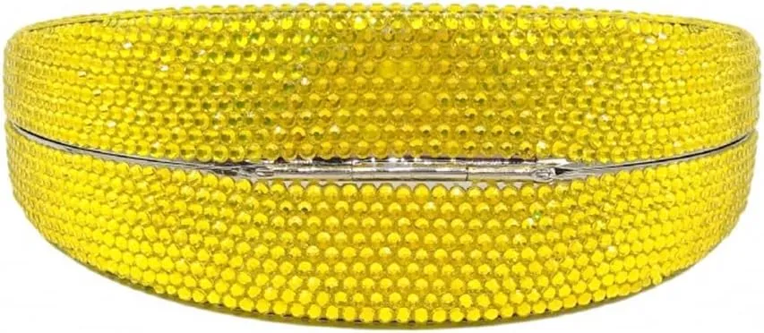 Women Cute Fruit Evening Clutch Sparkling Rhinestones Purse Crystal Banquet Prom Shoulder Bag