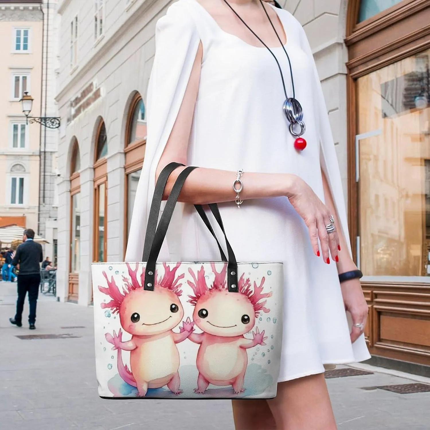Women Fashion Large Tote Shoulder Handbag Travel Shoulder Bag