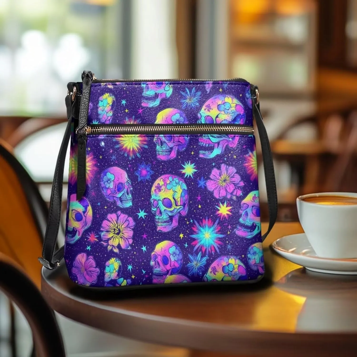 Women Leather Crossbody Hobo Bag Satchel Bag Sling Bag Shoulder Handbag Messenger Bag with Adjustable Strap