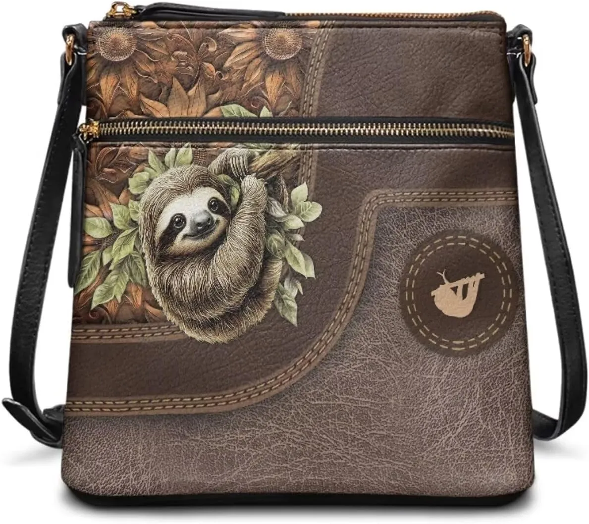 Women Leather Crossbody Hobo Bag Satchel Bag Sling Bag Shoulder Handbag Messenger Bag with Adjustable Strap