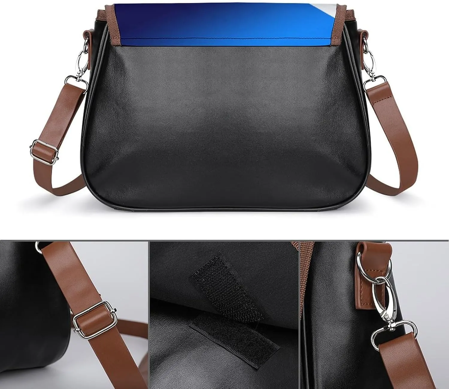 Women Shoulder Bag Leather Hobo Handbags Adjustable Shoulder Bags