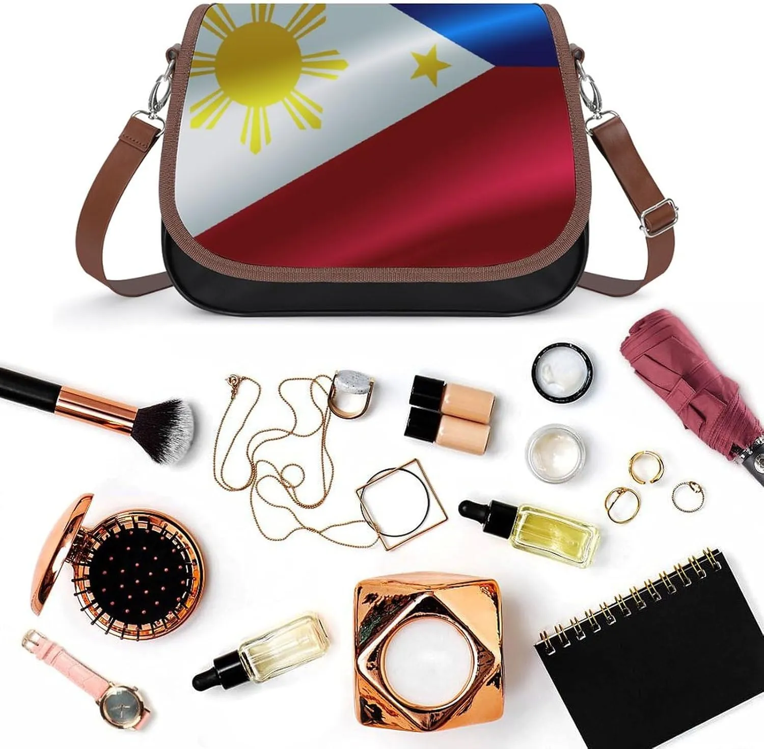Women Shoulder Bag Leather Hobo Handbags Adjustable Shoulder Bags