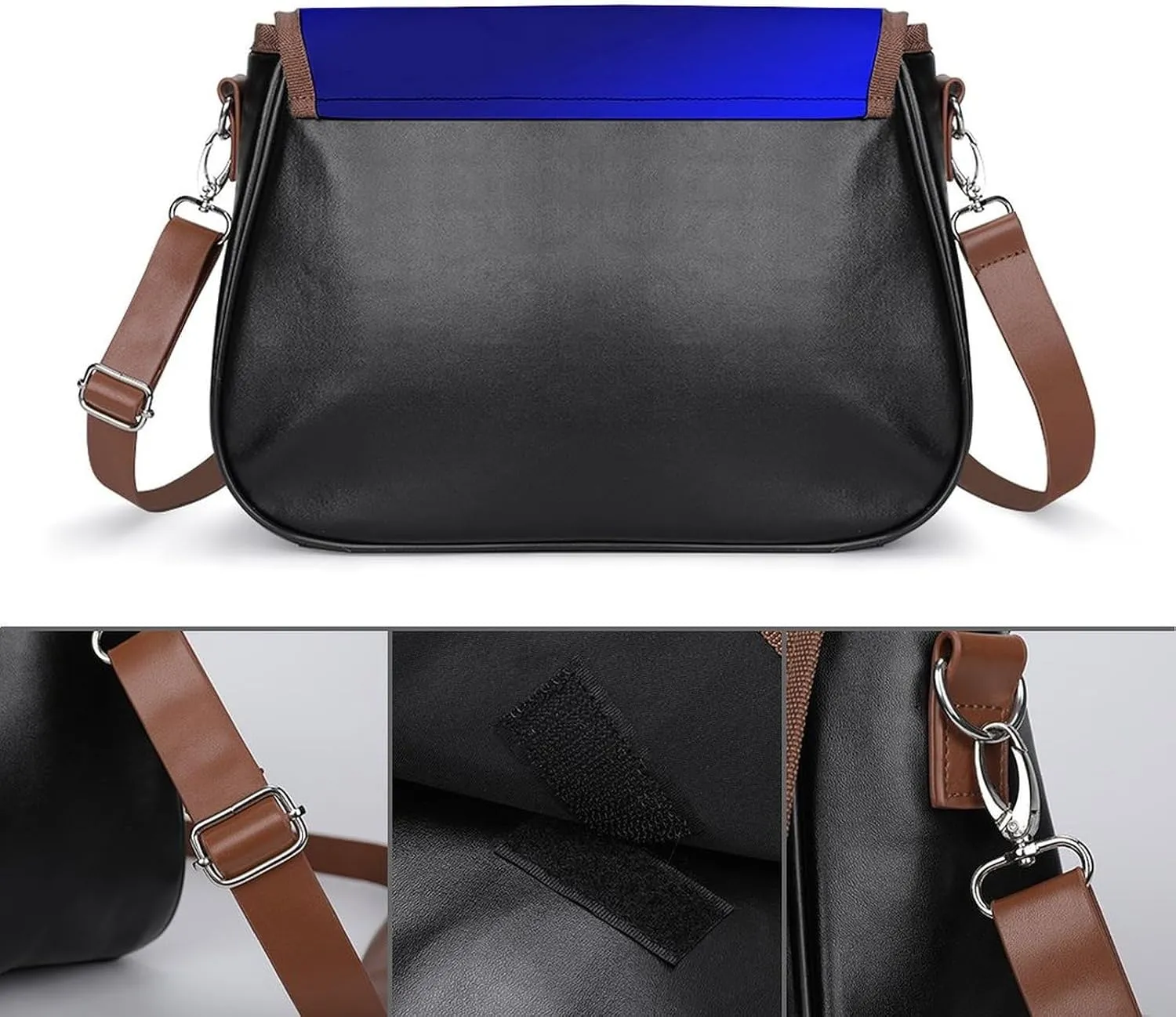 Women Shoulder Bag Leather Hobo Handbags Adjustable Shoulder Bags