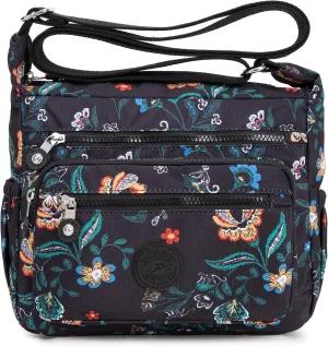 Women Shoulder Handbag Roomy Multiple Pockets Bag Ladies Crossbody Purse Tote Top Handle Satchel