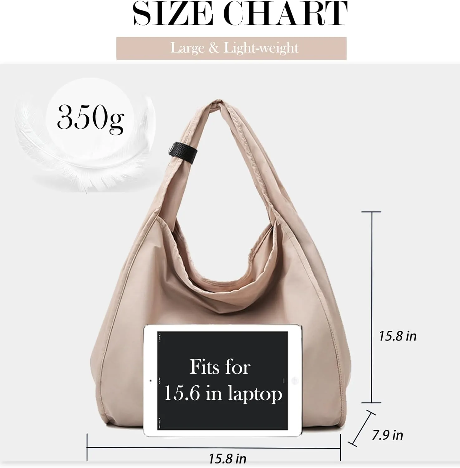 Women Tote Bag, Crossbody Shoulder Carry Handbags Large Capacity Hobo Bag with Zipper for Casual Travel Work