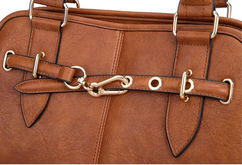Women Tote Bag Handbags PU Leather Fashion Hobo Shoulder Bags with Adjustable Shoulder Strap