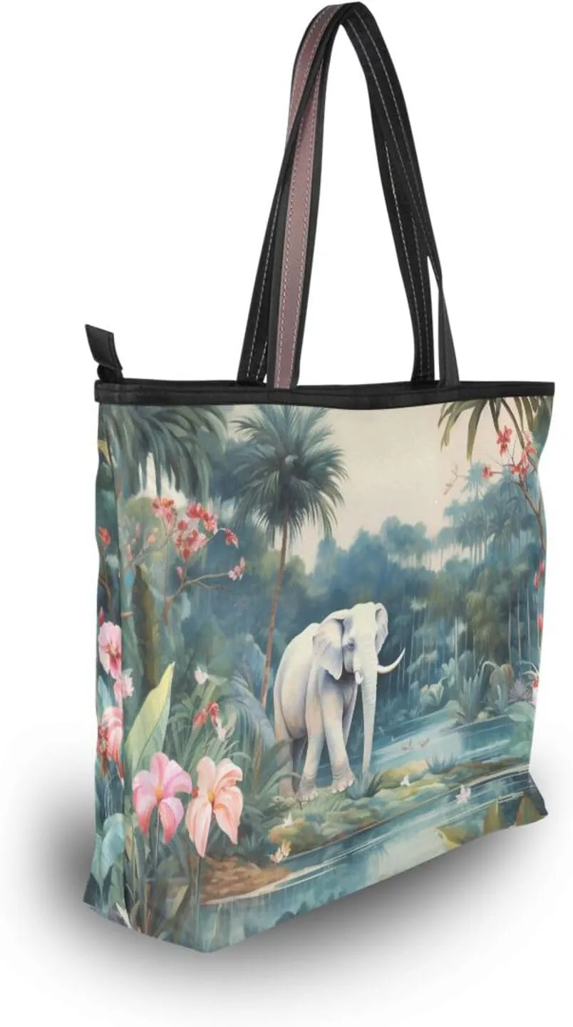 Women Tote Bag, Large Shoulder Hobo Bags Casual Handbags Big Capacity Shopping Work Bag for Vacation, 32
