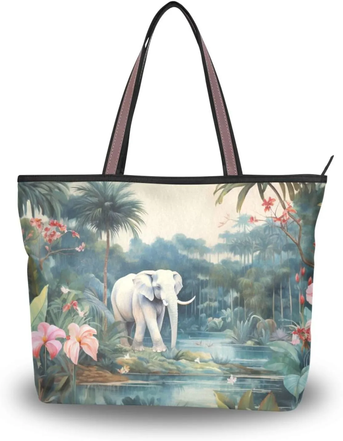 Women Tote Bag, Large Shoulder Hobo Bags Casual Handbags Big Capacity Shopping Work Bag for Vacation, 32